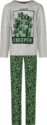 Obrázek produktu pro Šedé pyžamo Minecraft Creepers, velikost 116