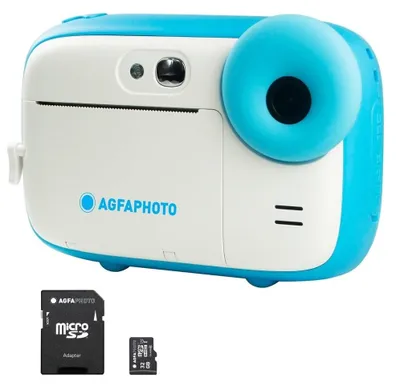 Obrázek produktu pro AGFA Photo Realikids – Okamžitá fotoaparát + 1 micro SD karta 32 GB – Fotoaparát pro okamžité tisků
