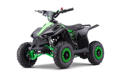 Produktbild von Kinderquad Kinder Quad ATV Benzinquad Elektroquad 49cc 2T Cooba PRM 6" grün