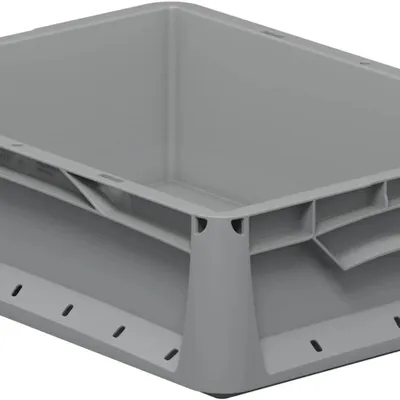 Zdjęcie produktu dla Eurobox 40 x 30 x 12 cm, szary, 11,4 l