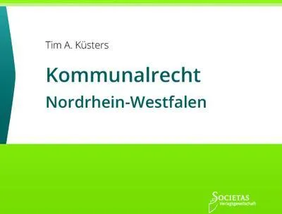 Produktbild von Kommunalrecht Nordrhein-Westfalen