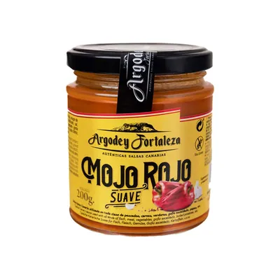 Image de Mojo Rojo Suave Argodey Fortaleza 200 g. Sauce originale des îles Canaries : Mojo Rojo Suave.