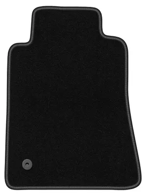 Image de Tapis conducteur en moquette pour Ford Mustang MK5 2004-2014 (coupé) – 1 pièce, noir, sur mesure – Wielganizator BASIC