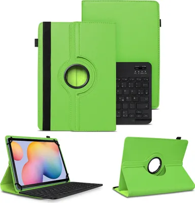 Produktbild von Schutzhülle Tastatur für Xiaomi Pad 7 / 7 Pro Tasche Bluetooth Hülle QWERTZ CaseFarben:Grün