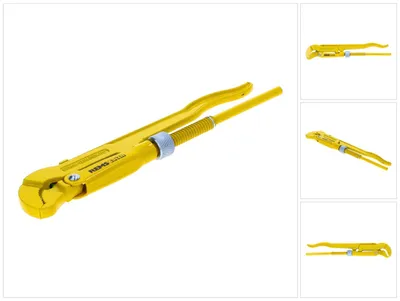 Image de REMS Pince à bec S 1/2" Catch S No. 116000 Pince à bec pour tuyaux d'angle Pince à bec pour pompes à eau