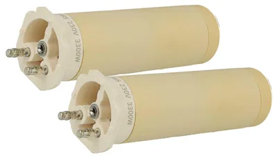 Produktbild von vhbw 2x Heizelement kompatibel mit Leister Typ 3000 Heißluftschweißpistole - 3300 W, Keramik Heizkern, 3,15 x 3,5 cm
