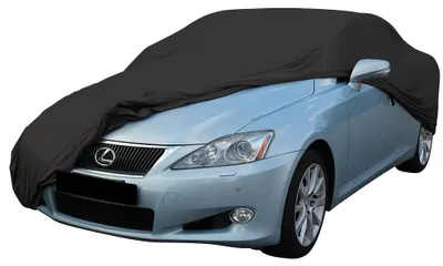 Image de Housse de voiture extérieure adaptée à Lexus IS Noir Imperméable et respirante