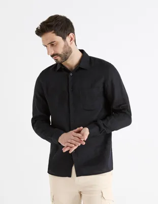 Produktbild von Celio Leinenhemd aus Baflax - S