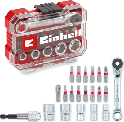 Produktbild von Einhell XS-CASE 21-tlg. Bit- und Steckschlüssel-Set
