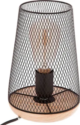 Immagine prodotto di Lampada da tavolo in metallo, fonte di luce artificiale che proietta un'ombra originale sugli oggetti