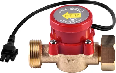 Obrázek produktu pro 1 ks HT-30 AC 0–110 V, 0,2 A, závit G3/4"–3/4", spínač průtoku pro vodní čerpadlo
