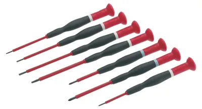 Produktbild von Cimco Cimco Werkzeuge Electrical &amp; precision engineering Screwdriver set 7-piece Slot, Phillips