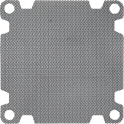Obrázek produktu pro Akyga AK-CA-71, Univerzální, Prachový filtr, Černá, 120 mm, 120 mm, 1 mm