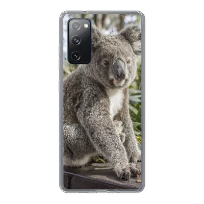 Produktbild von MuchoWow® Handyhülle Schutzhülle Hülle für Samsung Galaxy S20 FE Koala - Regal - Pflanzen - Kinder - Jungen - Mädchen Silikon Softcase Handy Hülle - Abdeckung