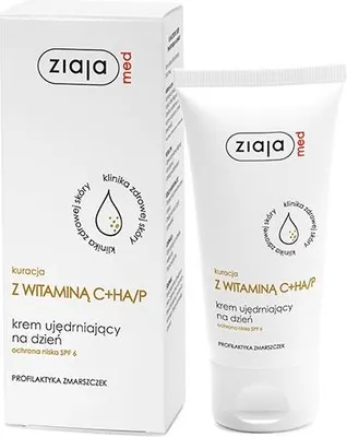 Produktbild von Ziaja Med Behandlung mit Vitamin C Straffende Tagescreme SPF 6 50 ml