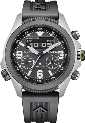 Produktbild von Chronograph Citizen Schwarz   Kollektion Promaster Land - mann