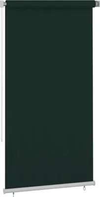 Zdjęcie produktu dla Roleta zewnętrzna vidaXL 120 x 230 cm, ciemnozielona, HDPE