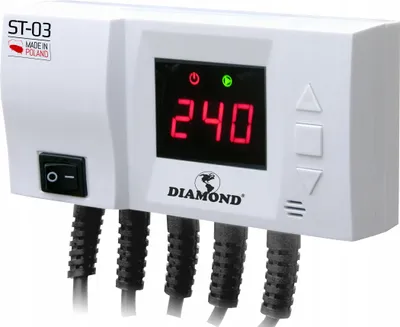 Image de Commande De Pompe Ch Et Dhw Écran Led St-03