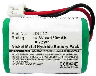 Image de subtel Batterie compatible avec Dogtra SDT00-11907, SportDOG 650-058, DC-17