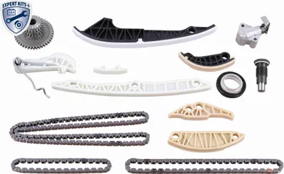 Produktbild von VAICO V10-10024 Steuerkettensatz Steuerkette für VW GOLF VI (5K1) Passat Variant (3C5) für AUDI A4 Avant (8K5, B8) A3 Sportback (8PA) für SKODA