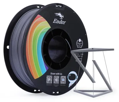 Zdjęcie produktu dla Creality 3D 3301010308 Materiał do druku 3D Kwas polimlekowy (PLA) Szary 1 kg