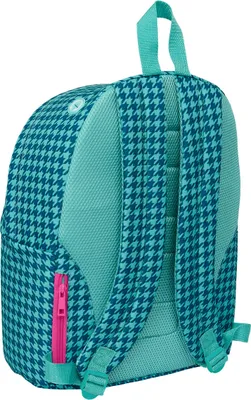 Image de Sac à dos pour ordinateur portable Nait Hahnentritt Vert 31 x 41 x 16 cm