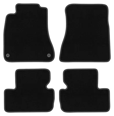 Image de Tapis de sol en moquette pour Lexus IS II 2005-2013 (berline) – jeu 4 pièces, noirs, sur mesure – Wielganizator BASIC