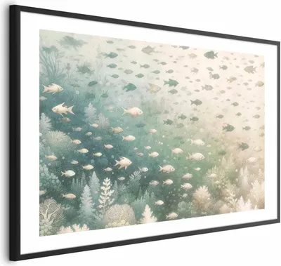 Produktbild von Posterpapier Poster - Marine World 42x29.7 cm Tiere g-H-10114-ao-a