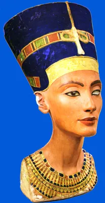 Produktbild von 3 D Ansichtskarte Nofretete, Postkarte Wackelkarte Hologrammkarte Büste Ägypten