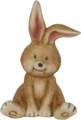 Produktbild von TrendLine Deko Hase Terracotta 17 cm braun