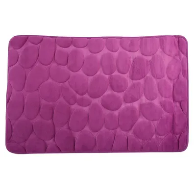 Produktbild von MSV 3700703941583, Violett, Einfarbig, Rechteckig, Mikrofaser, 30 °C, 80 x 50 cm
