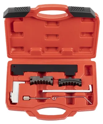Immagine prodotto di Kit messa in fase motori, attrezzi per il bloccaggio della cinghia di distribuzione dell'albero a camme del motore, compatibile con Opel 1.6 1.8 16V