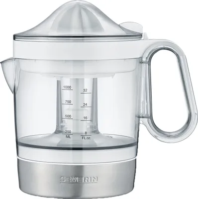 Zdjęcie produktu dla Severin CP 3535, Sokowirówka ręczna, Stal nierdzewna, Biały, 1 l, 40 W, 220 mm, 150 mm