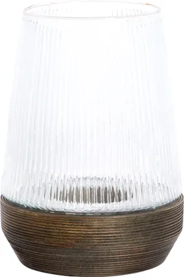 Produktbild von Light & Living - MINAS Laterne - Ø22x30cm - Braun