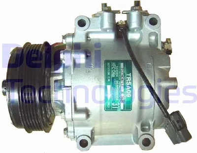 Produktbild von DELPHI TSP0159861 Sanden TRSA09 Klimaanlage Klimakompressor PAG 46 für HONDA Jazz II Schrägheck (GD, GE3, GE2)