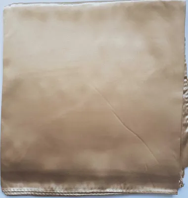 Produktbild von SATIN Kopftuch Esarp Hijab Gold 95x95cm Tesettür Turban Halstuch Turban