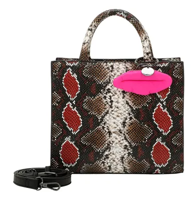 Produktbild von BUFFALO Handtasche Umhängetasche Fancy Snake Big Boxy Collection Shopper Pink mehrfarbig