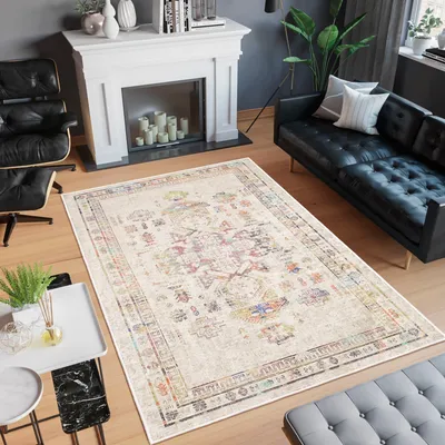 Produktbild von Conceptum Hypnose, Woobtny0245, Teppich, Creme, 120 x 180 cm