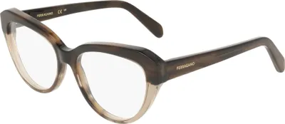 Produktbild von Ferragamo SF3046 Tortoise/beige 54/16/145 Damen Brillen