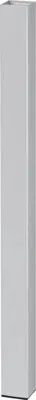 Produktbild von Tarrox Tischbein vierkant 87 cm 50 x 50 mm, silber
