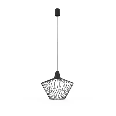 Obrázok produktu pre Luster WAVE čierny 1xE27x60W kov rozmery: 130x40x40 cm IP20 Nowodvorski Lighting