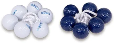 Produktbild von Laddergolf Set 6 Ersatzbälle, 3 marineblau und 3 weiß, für Garten