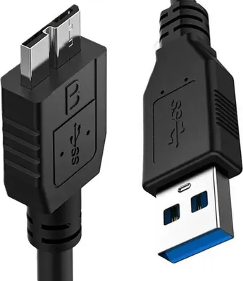 Zdjęcie produktu dla Kabel adaptera Super Speed USB 3.0 kompatybilny z HGST Touro Mobile MX3 / zewnętrznym dyskiem twardym