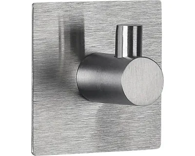Obrázek produktu pro Spirella Meti, Vnitřní, Háček na ručník, Broušená ocel, Nerezová ocel, Lepicí páska, 45 mm