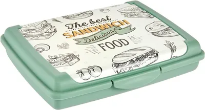 Zdjęcie produktu dla keeeper 1069431528200 keeeper Brotdose carla mini "Space Tour", nordic green