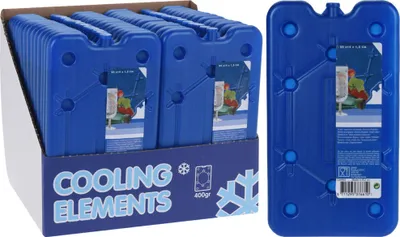 Produktbild von Excellent Houseware kühlelement 25 x 14 cm Polyethenblau