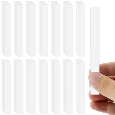 330 rechteckige Duftstreifen, 10 x 1,2 cm, weiß, Einweg-Tester