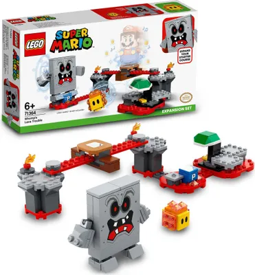 Produktbild von LEGO 71364 Super Mario Wummps Lava-Ärger – Erweiterungsset, Bauspiel
