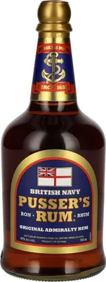 Image de Pusser's Original Admiralty Rum 40% Vol. 0,7l