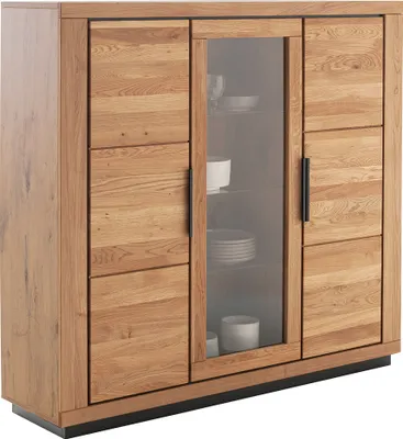 Produktbild von Highboard in Eiche teilmassiv GIUSTINO-06